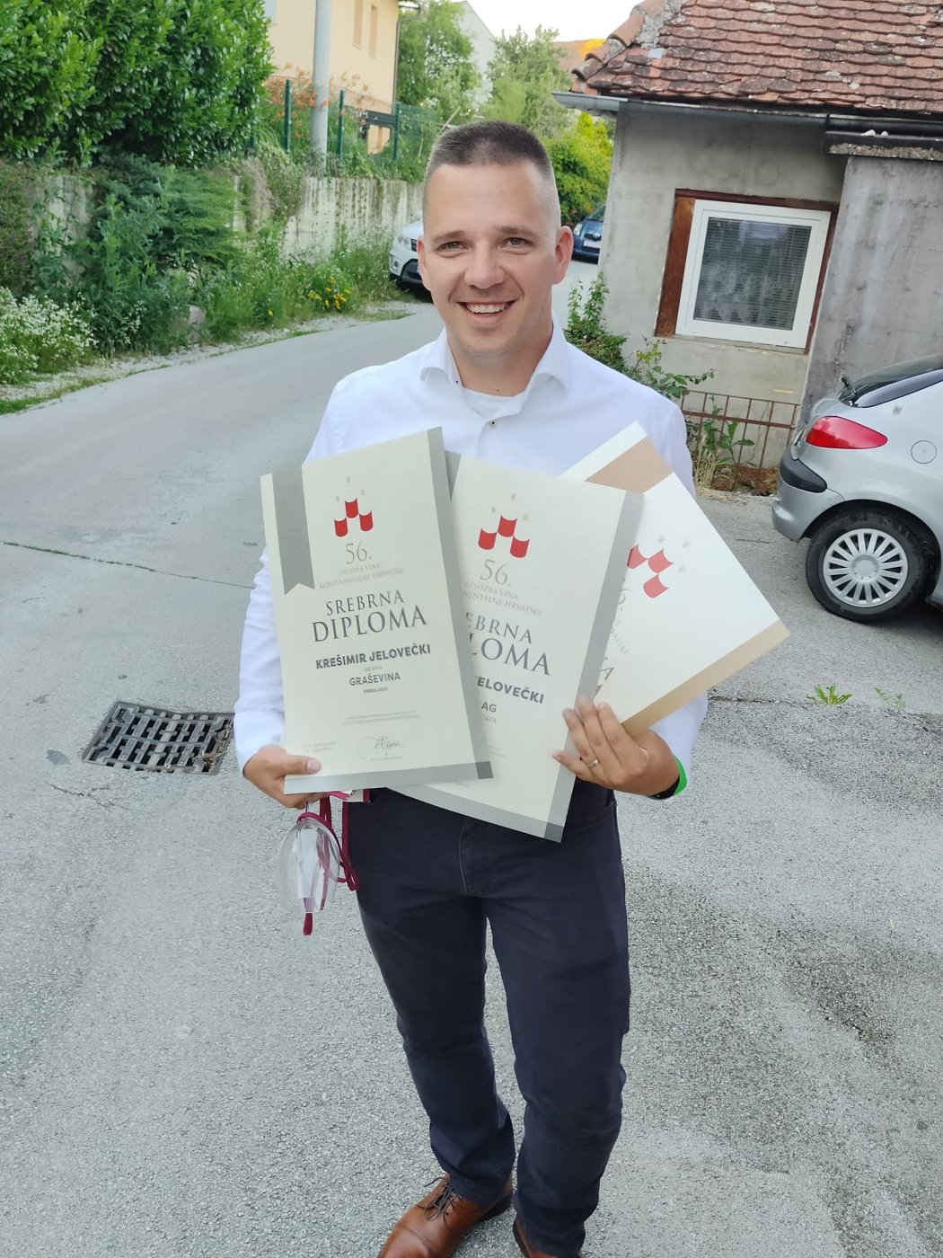 Srebrna medalja za Graševinu